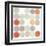 Dots II Square II-Michael Mullan-Framed Art Print