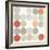 Dots II Square II-Michael Mullan-Framed Art Print