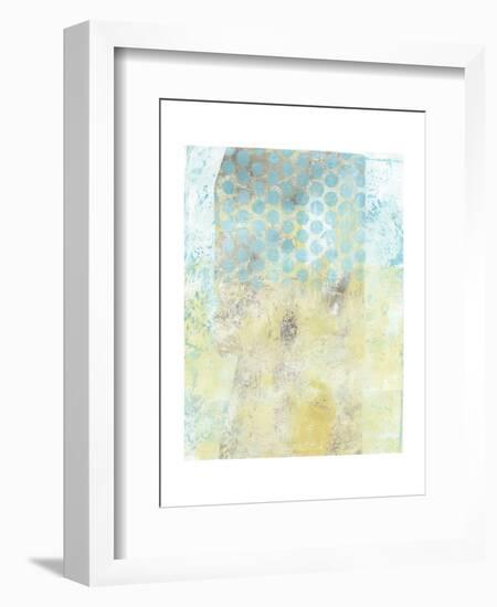 Dots on Blue II-Naomi McCavitt-Framed Art Print