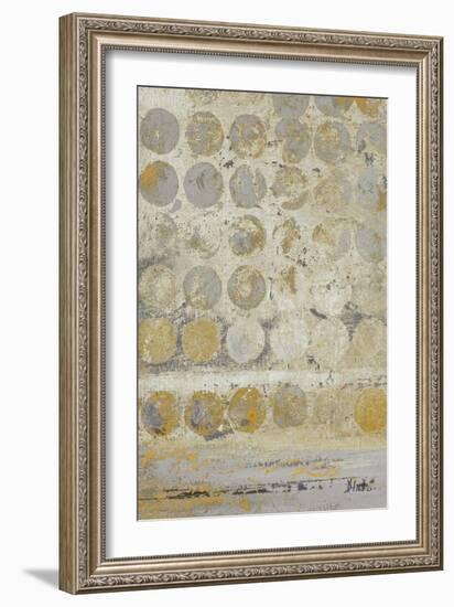 Dots on Gold I-Patricia Pinto-Framed Art Print