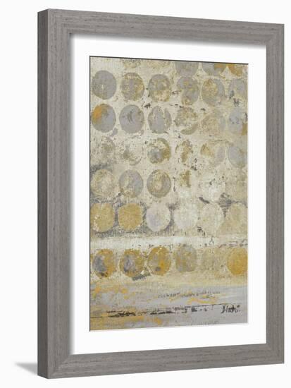 Dots on Gold I-Patricia Pinto-Framed Art Print