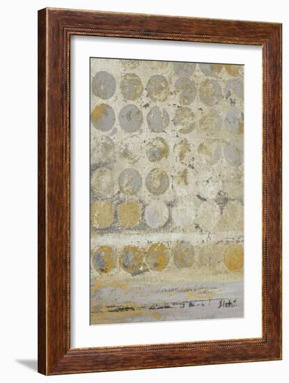 Dots on Gold I-Patricia Pinto-Framed Art Print