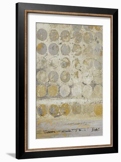 Dots on Gold I-Patricia Pinto-Framed Art Print