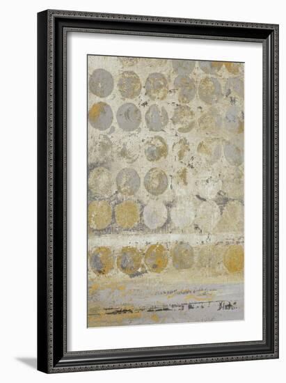 Dots on Gold I-Patricia Pinto-Framed Art Print