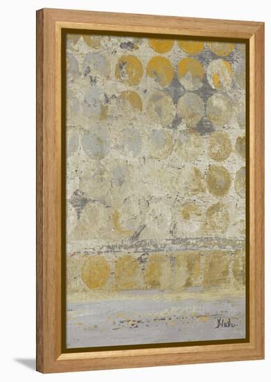 Dots on Gold II-Patricia Pinto-Framed Stretched Canvas