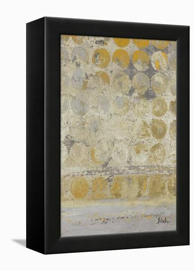 Dots on Gold II-Patricia Pinto-Framed Stretched Canvas