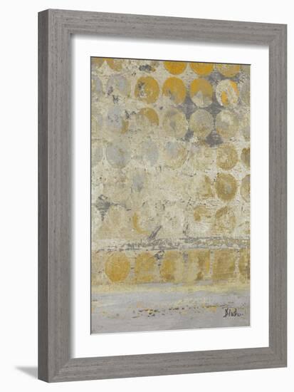 Dots on Gold II-Patricia Pinto-Framed Art Print