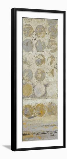 Dots on Gold Panel I-Patricia Pinto-Framed Art Print