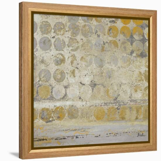 Dots on Gold-Patricia Pinto-Framed Stretched Canvas