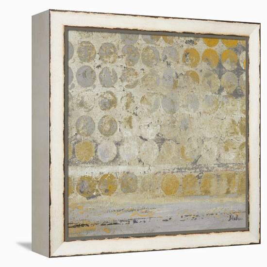 Dots on Gold-Patricia Pinto-Framed Stretched Canvas