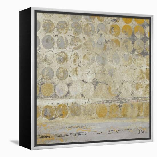 Dots on Gold-Patricia Pinto-Framed Stretched Canvas