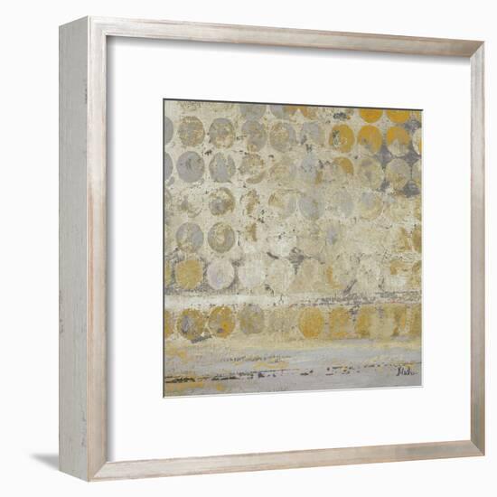 Dots on Gold-Patricia Pinto-Framed Art Print