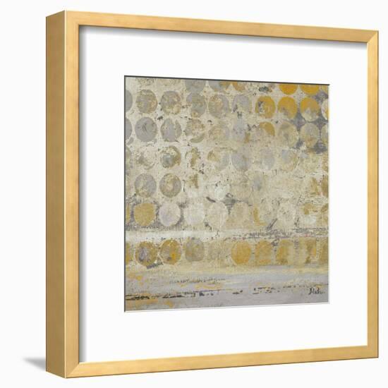 Dots on Gold-Patricia Pinto-Framed Art Print