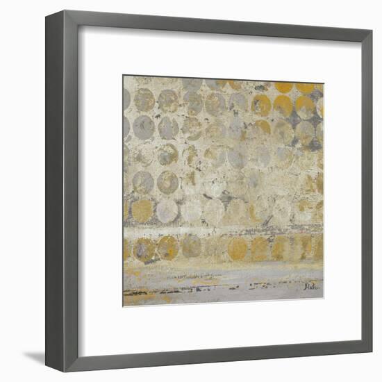 Dots on Gold-Patricia Pinto-Framed Art Print