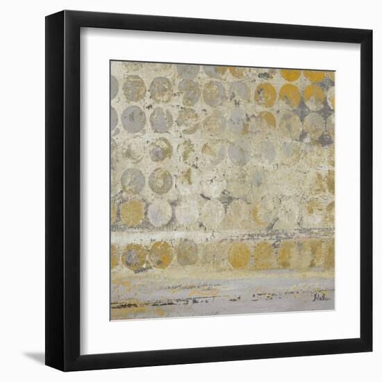 Dots on Gold-Patricia Pinto-Framed Art Print