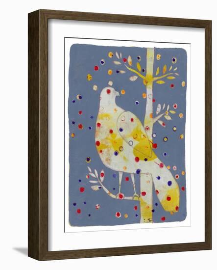 Dotted Bird-Maria Pietri Lalor-Framed Giclee Print