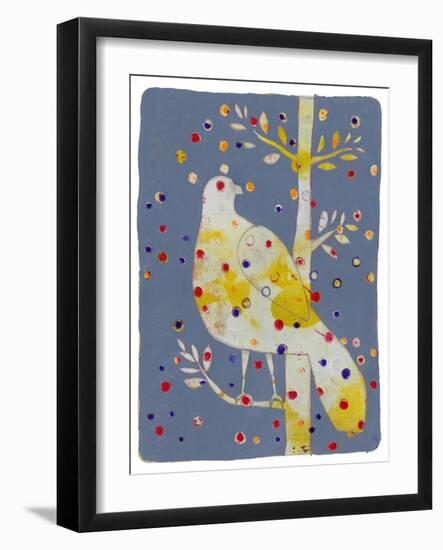 Dotted Bird-Maria Pietri Lalor-Framed Giclee Print