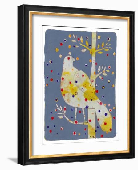 Dotted Bird-Maria Pietri Lalor-Framed Giclee Print