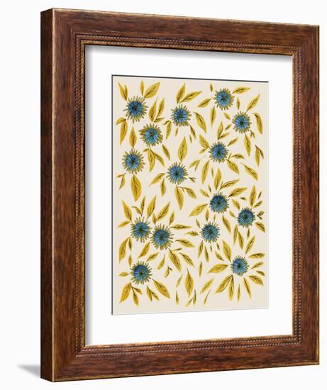 Dotted Florals-Cody Alice Moore-Framed Art Print