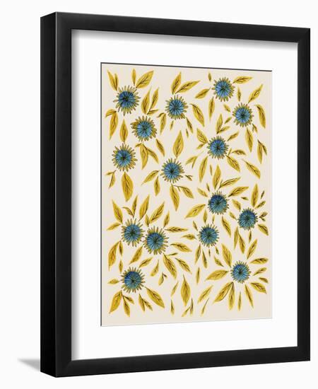 Dotted Florals-Cody Alice Moore-Framed Art Print