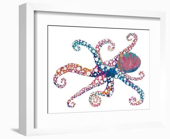 Dotted Octopus II-Gina Ritter-Framed Photographic Print