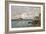 Douarnenez: the Bay (Draft); La Baie (Esquisse), 1895-1897-Eugène Boudin-Framed Giclee Print