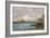 Douarnenez: the Bay (Draft); La Baie (Esquisse), 1895-1897-Eugène Boudin-Framed Giclee Print