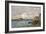 Douarnenez: the Bay (Draft); La Baie (Esquisse), 1895-1897-Eugène Boudin-Framed Giclee Print