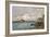 Douarnenez: The Bay (Draft) - La Baie (Esquisse). Ca. 1895-97-Eugène Boudin-Framed Giclee Print