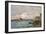 Douarnenez: The Bay (Draft) - La Baie (Esquisse). Ca. 1895-97-Eugène Boudin-Framed Giclee Print