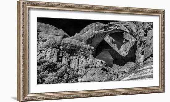 Double Arch at Arches National Park, Moab, Utah, USA-null-Framed Photographic Print