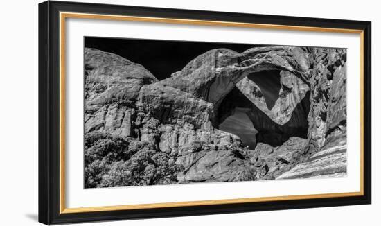 Double Arch at Arches National Park, Moab, Utah, USA-null-Framed Photographic Print