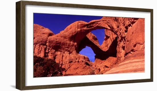 Double Arch at Arches National Park, Moab, Utah, USA-null-Framed Photographic Print