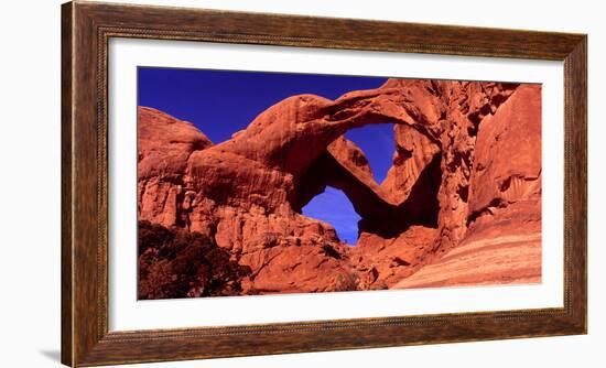 Double Arch at Arches National Park, Moab, Utah, USA-null-Framed Photographic Print