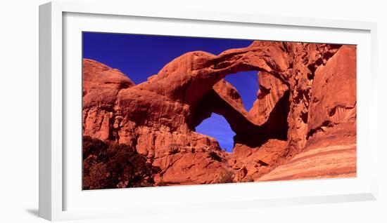 Double Arch at Arches National Park, Moab, Utah, USA-null-Framed Photographic Print