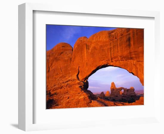 Double Arch at Sunrise-Paul Souders-Framed Photographic Print