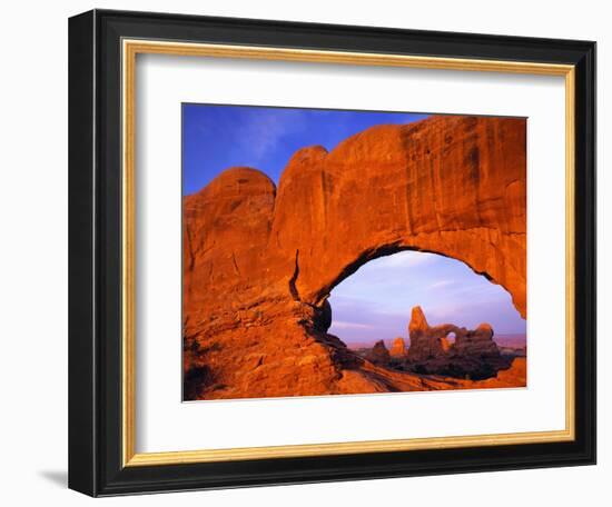 Double Arch at Sunrise-Paul Souders-Framed Photographic Print