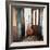 Double Bass Propped Against a Wall, Cienfuegos, Cuba, West Indies, Central America-Lee Frost-Framed Photographic Print