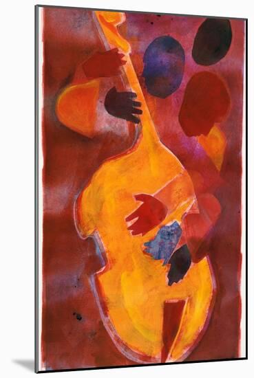 Double Bass, Triple Head-Gil Mayers-Mounted Giclee Print