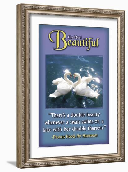 Double Beauty-null-Framed Art Print