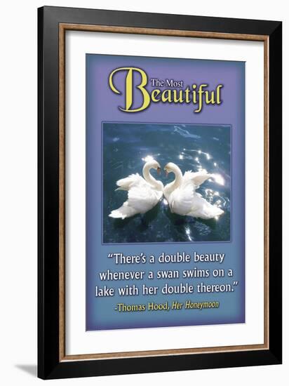 Double Beauty-null-Framed Art Print