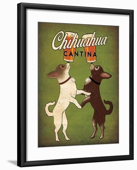 Double Chihuahua v2-Ryan Fowler-Framed Art Print