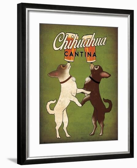 Double Chihuahua v2-Ryan Fowler-Framed Art Print