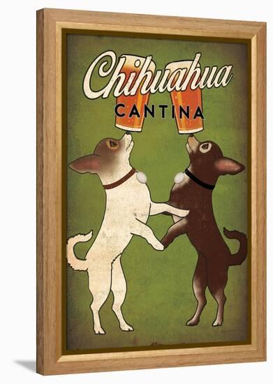 Double Chihuahua-Ryan Fowler-Framed Stretched Canvas