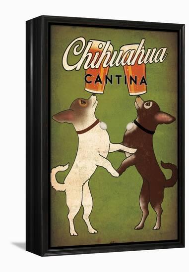 Double Chihuahua-Ryan Fowler-Framed Stretched Canvas