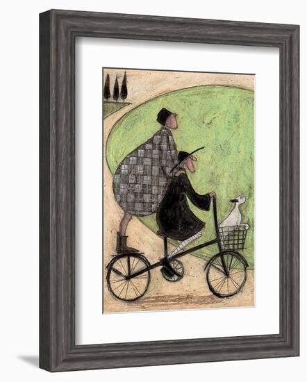 Double Decker Bike-Sam Toft-Framed Art Print