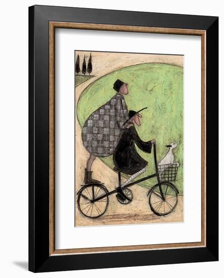 Double Decker Bike-Sam Toft-Framed Art Print