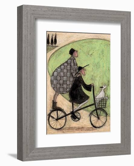 Double Decker Bike-Sam Toft-Framed Art Print