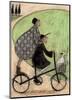 Double Decker Bike-Sam Toft-Mounted Art Print