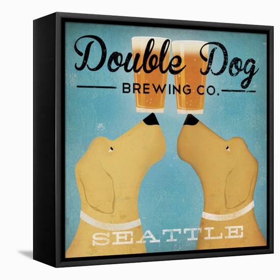 Double Dog Brewing Co Seattle-Ryan Fowler-Framed Stretched Canvas
